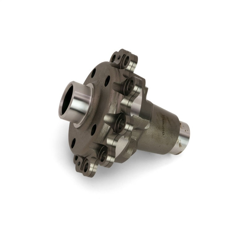 Eaton Detroit Truetrac differential with 35 spline axle shaft and 3.25+ gear ratio, showing the differential unit and axle components.