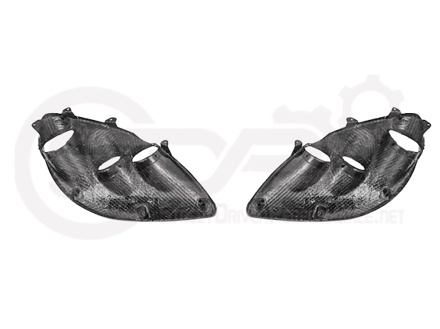 2005-2013 CHEVROLET CORVETTE C6 | FACTORY OEM STYLE CARBON FIBER  HEADLIGHTS HOUSING REPLACEMENT
