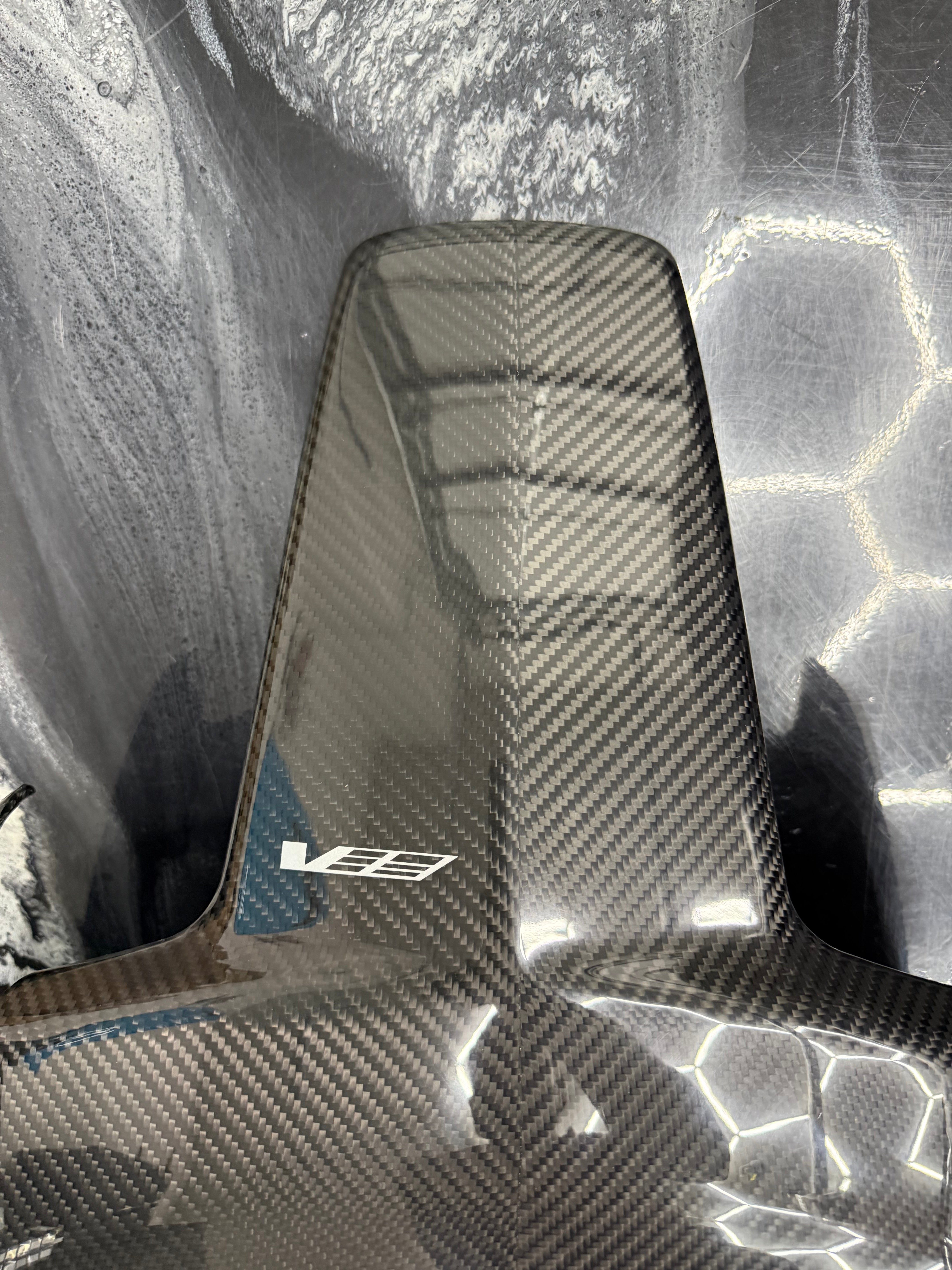 2020-Present Cadillac CT4-V / CT4-V Blackwing | CARBON FIBER Seat Back Panel Replacement Pair (Driver & Passenger)