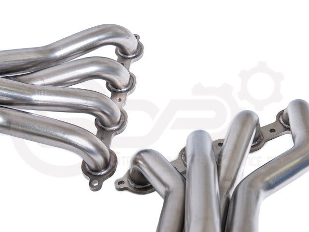 2014-2019 Chevrolet Corvette C7 - 3" Stainless Racing Double X-Pipe Exhaust & 3.0” Performance Long Tube Headers Package