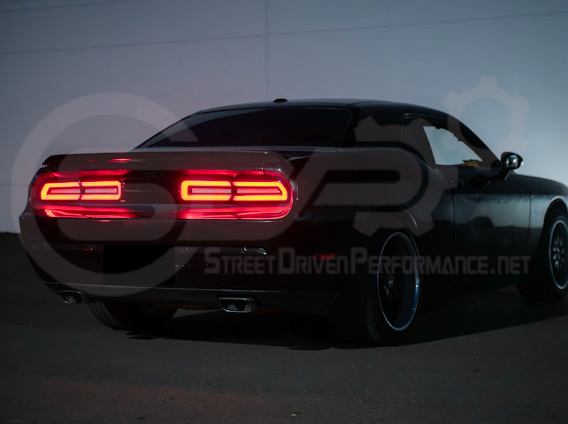 2008-2014 Dodge Challenger | Facelift Sequential Signal LED Smoke Rear Taillights Pair