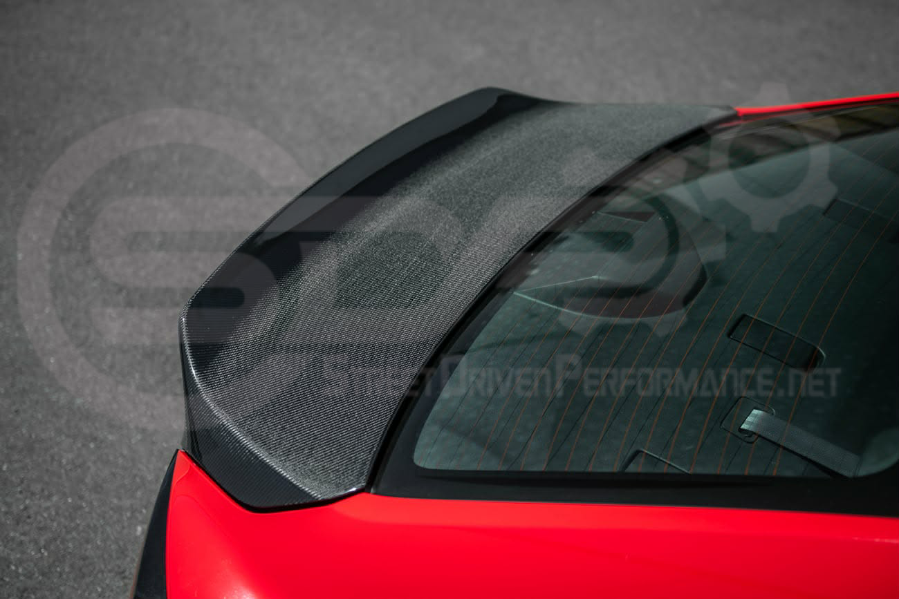 *BLEMISHED / DISCOUNTED *2022-PRESENT SUBARU WRX STI |  CARBON FIBER REAR TRUNK LID WITH INTEGRATED SPOILER WING