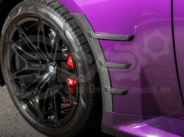 2023-UP BMW G87 M2 | DRY CARBON FIBER ADD-ON FENDER WHEEL ARCH TRIM FRONT & REAR PAIR