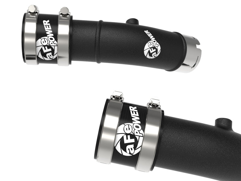 aFe BladeRunner 2-1/4in Aluminum Hot Charge Pipe Black RAM 1500 RHO 25-27 L6-3.0L (tt)