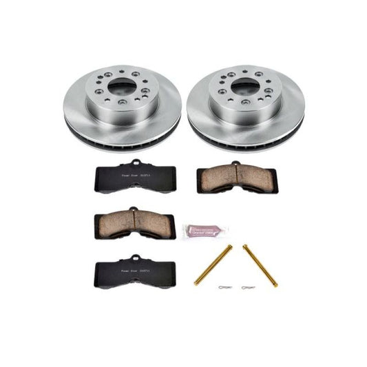PowerStop Chevrolet Camaro brake kit for front or rear, OE style autospecialty brake components with disc rotors and pads.
