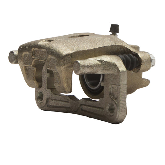 DFC Mitsubishi Montero rear brake caliper in silver zinc coating, OE style, premium quality for reliable braking performance.