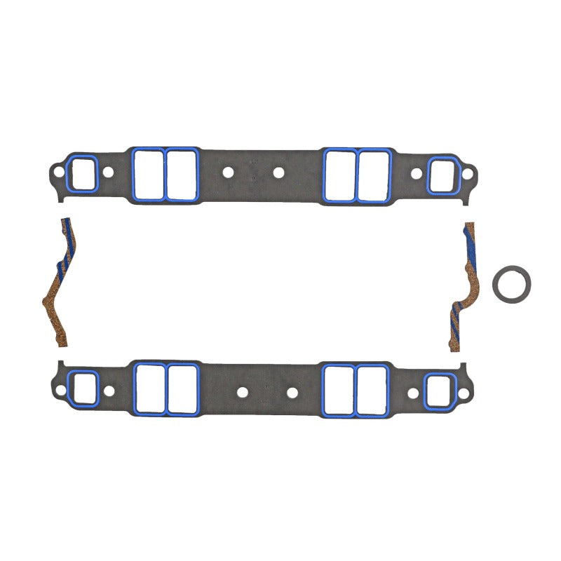 Fel-Pro SBC 2.21x1.31 Port .060in Pintoseal Intake Manifold Gasket Set