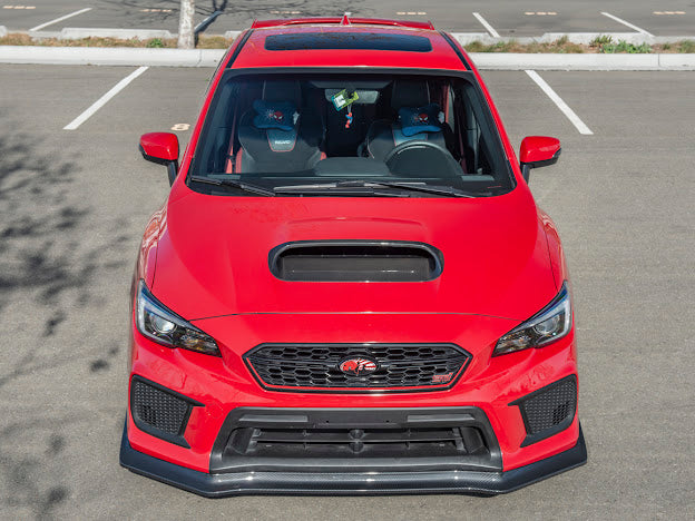2018-2021 SUBARU WRX / STI | “COMPETITION SPORT” STYLE FRONT SPLITTER LIP GROUND EFFECT