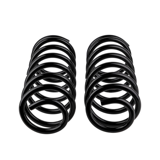 Old Man Emu rear coilover spring for ARB/OEM LC RJ70, heavy-duty coil spring for vehicle suspension upgrade.