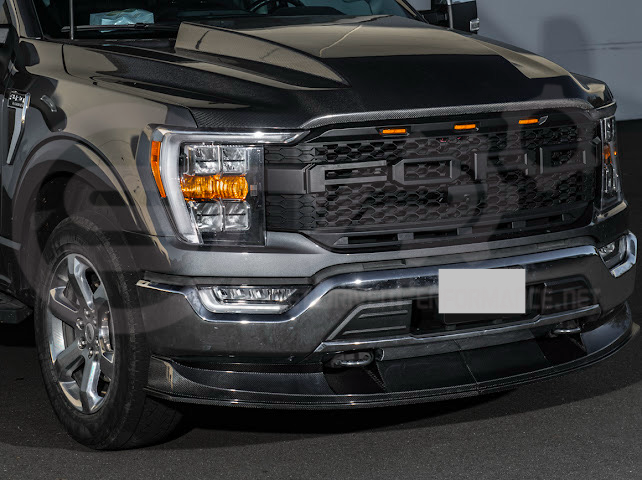 2021-Up Ford F-150 | SDP Performance CARBON FIBER 2Pcs Front Bumper Lip Splitter Ground Effects