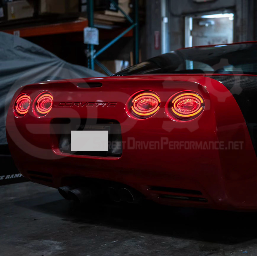 1997-2004 CHEVROLET CORVETTE C5 | INFINITY STYLE LED TAIL LIGHTS (PAIR)