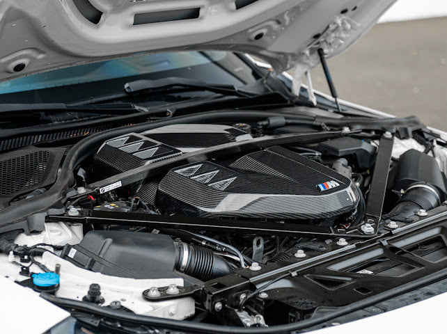 2023-UP BMW G87 M2 | Factory Style Carbon Fiber Front Engine Cover Replacement