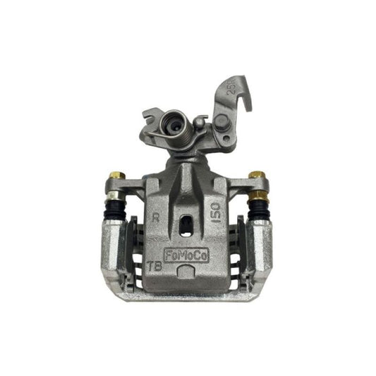 PowerStop rear right OE brake caliper with bracket for Ford Fusion 2006-2012, automotive part in black with mounting hardware.