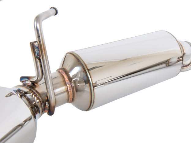 2008-2013 INFINITI G37 COUPE | MUFFLER AXLE BACK EXHAUST (ANDOLIZED SILVER OR BURNT BLUE TIPS)
