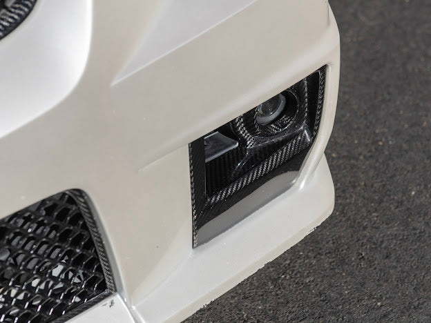 2009-2015 Cadillac CTS-V V2 - Carbon Fiber Fog Light Bezels / Covers