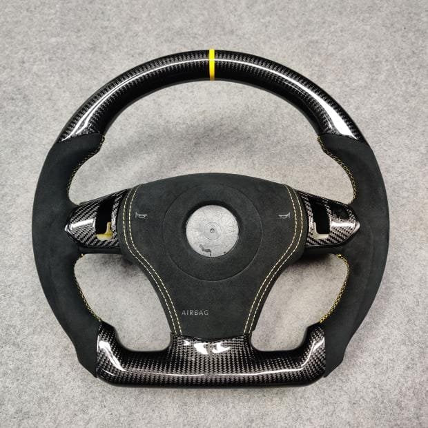 2005 - 2013 Chevrolet Corvette C6 - Custom Airbag Cover for Steering Wheel with options