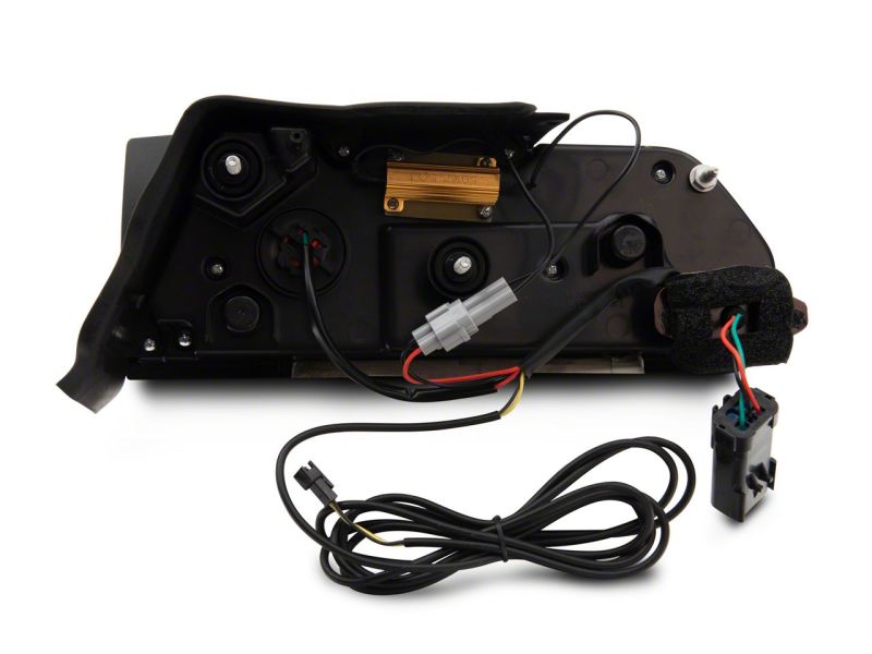 Raxiom 08-14 Dodge Challenger LED Tail Lights- Black Housing Red Lens