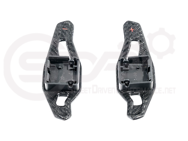 2020-UP CHEVROLET CORVETTE C8 | Lamborghini Style CARBON FIBER Steering Wheel Paddle Shifters