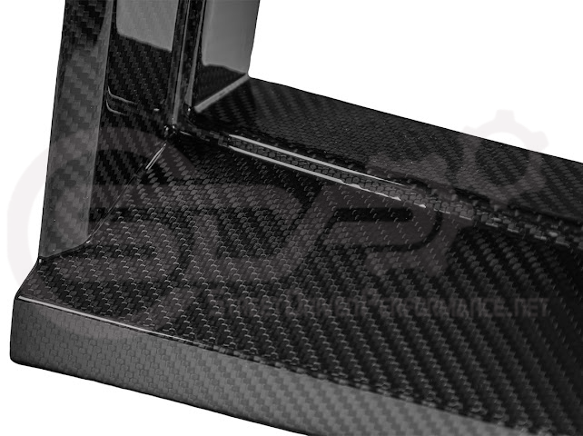 2024-Up Ford Mustang GT | DarkHorse Style CARBON FIBER Side Grille Air Intake Bezel Pair