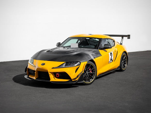 2020-Up Toyota GR Supra A90 A91 | JDM Performance Style Carbon Fiber Front Air Vented Hood