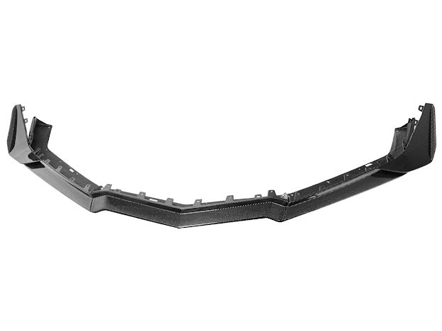 2023+ CHEVROLET CORVETTE C8 Z06 & E-RAY | Z07 PERFORMANCE PACKAGE CARBON FIBER LIP SPLITTER GROUND EFFECTS WITH CANARDS