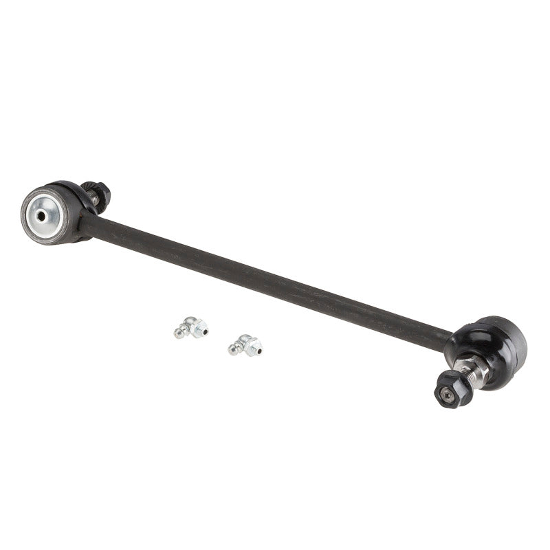 Moog front left sway bar endlink kit for Ford Five Hundred 2005-2007, automotive suspension part with metal links and bushings.