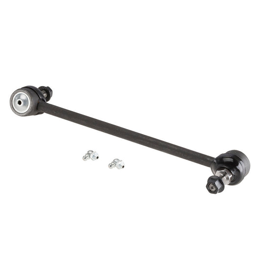 Moog front left sway bar endlink kit for Ford Five Hundred 2005-2007, automotive suspension part with metal links and bushings.