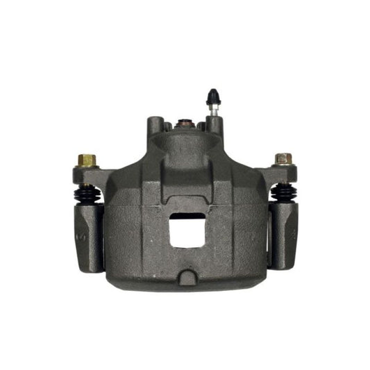 PowerStop front left OE brake caliper with bracket for Mitsubishi Lancer 2008-2016, automotive part for braking system.