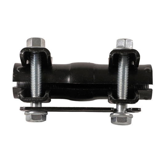 Moog right tie rod for 2000-2005 Ford Excursion, automotive suspension part, showing the metal rod with joint end in close-up.