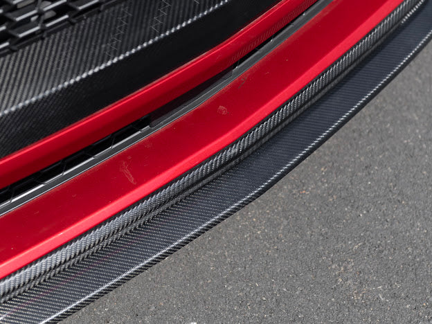 2024-UP MUSTANG S650 | CARBON FIBER FRONT LIP EXTENSION SPLITTER GROUND EFFECTS