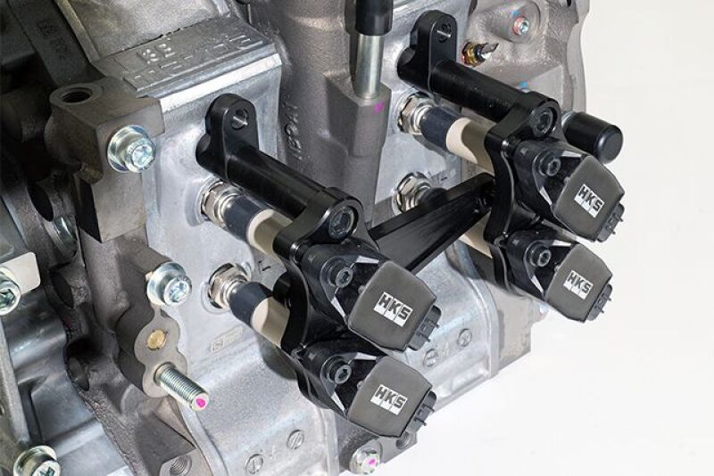 HKS Super Fire Racing Coil Pro for FD3S RX-7, stock replacement ignition coil with high-performance design.