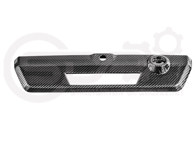 2021-UP FORD F-150 | FACTORY STYLE CARBON FIBER REAR TRUNK TAILGATE HANDLE ASSEMBLY COVER