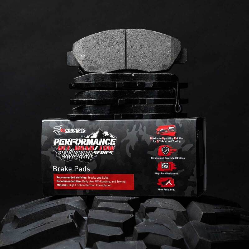R1 03-08 Dodge Ram 4000 Front Performance Off-Road/Tow Brake Pads