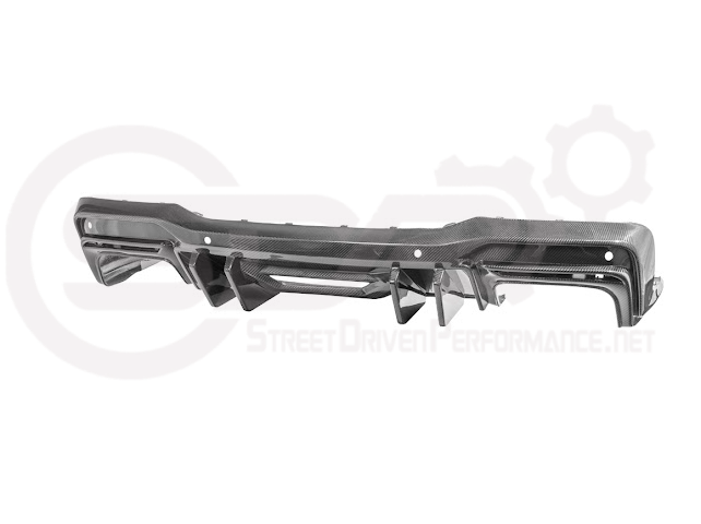 2024+ FORD MUSTANG S650 |  VERSION 2 PACKAGE REAR BUMPER DIFFUSER