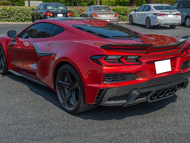 2023+ CHEVROLET CORVETTE C8 Z06 |REAR DIFFUSER SIDE VENT COVER PAIR