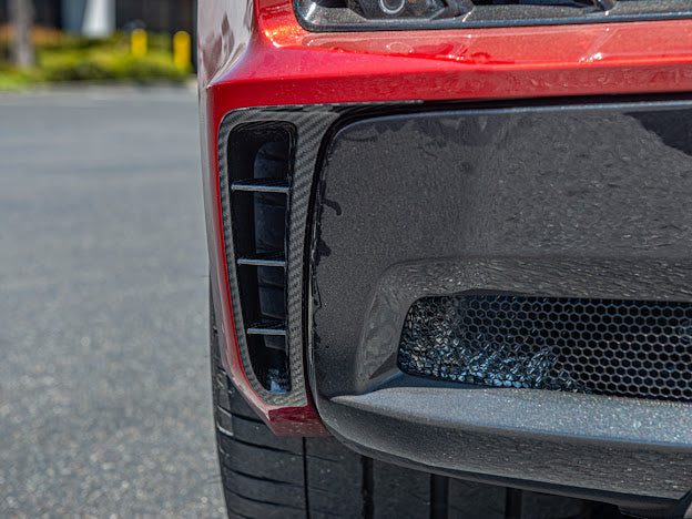 2023+ CHEVROLET CORVETTE C8 Z06 |REAR DIFFUSER SIDE VENT COVER PAIR