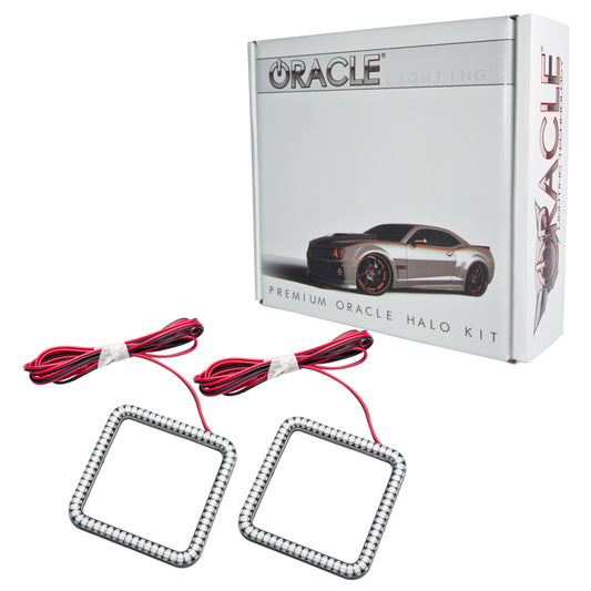Oracle Lighting Ford Ranger 04-05 LED Fog Halo Kit in white, showing the circular halo rings for fog light enhancement.