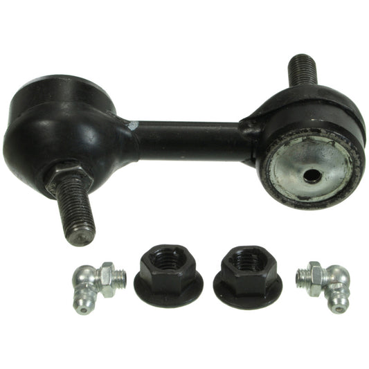 Moog front right sway bar endlink kit for Acura TSX 2004-2014, showing the metal linkage with bushings and mounting hardware.