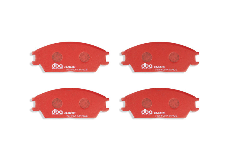 DBA racing front brake pads for Hyundai Accent 1.3L, 1.5L, 1.6L models, high-performance brake pads for enhanced stopping power.