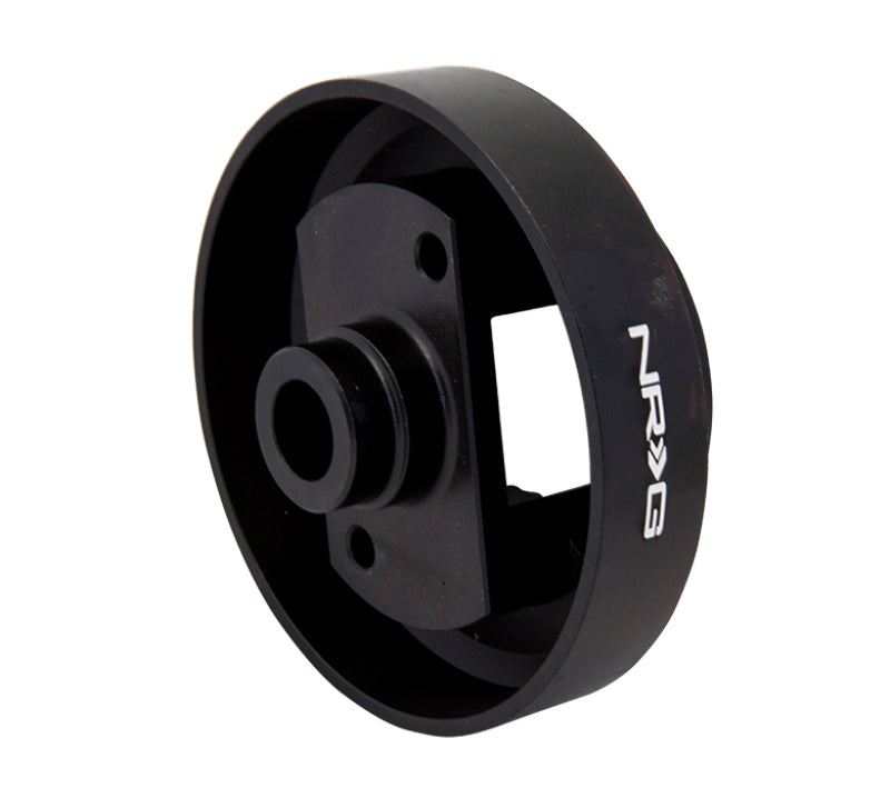 NRG Short Hub Adapter for 08+ Subaru WRX/STi, includes SRS clock spring and resistors, steering wheel hub replacement part
