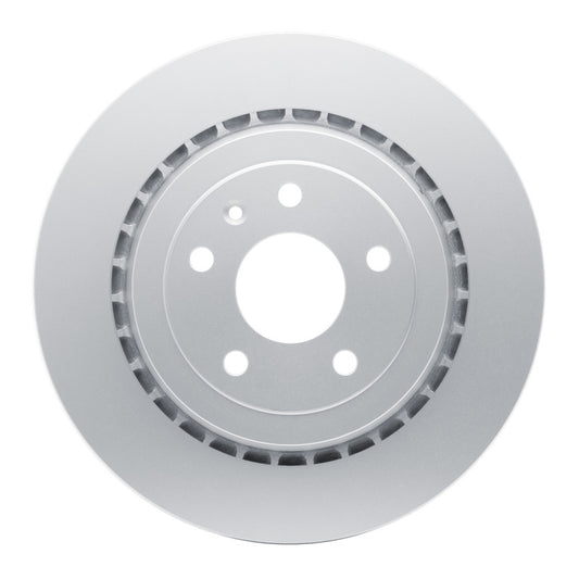 DFC Chevrolet Corvette rear brake rotor with hi-carbon alloy and GEOMET coating, designed for OE cryo-treated performance.