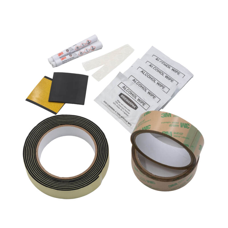 ARB Ascent Canopy Fitting Kit for 2019-up Toyota Tacoma bed caps, includes fitting components for secure installation.