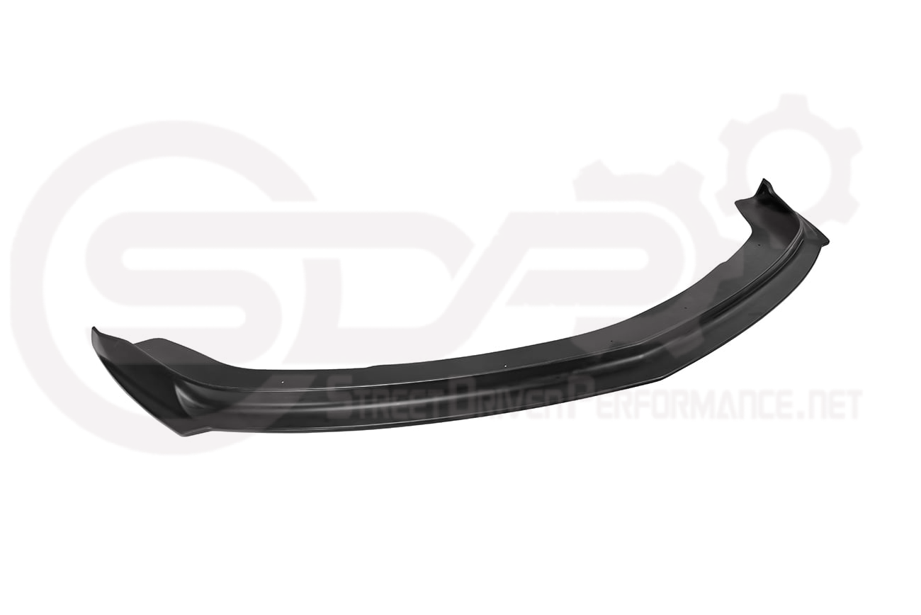 2008-2009 Pontiac G8 GXP front lip splitter in polyurethane or carbon fiber, part of Street Driven Performance's ground effects kit.