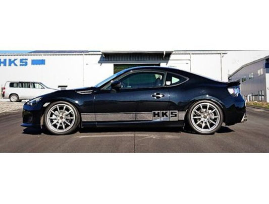 HKS Hipermax R coilovers for 2012-2021 Subaru FA20 engine, adjustable suspension for improved performance and ride quality.