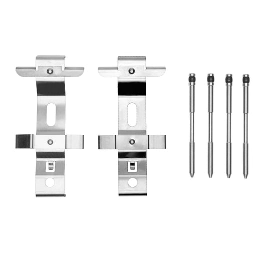 DFC 10-25 Acura NSX front brake hardware kit showing metal clips and springs for brake assembly replacement.