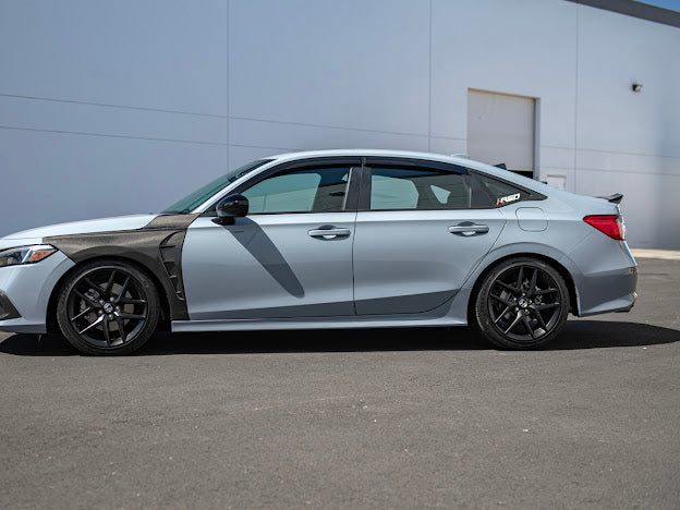 2022-UP HONDA CIVIC | JDM TYPE-R STYLE CARBON FIBER SIDE FENDERS