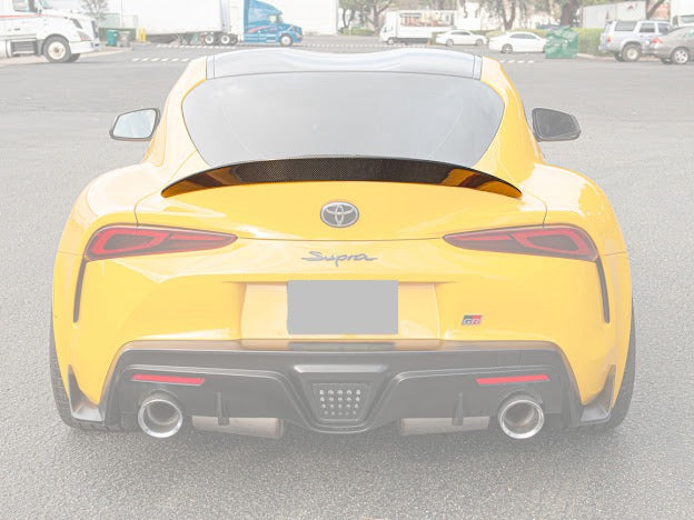 2020-Up Toyota GR Supra | Artisan Spirit Style CARBON FIBER Rear Trunk Wing Spoiler