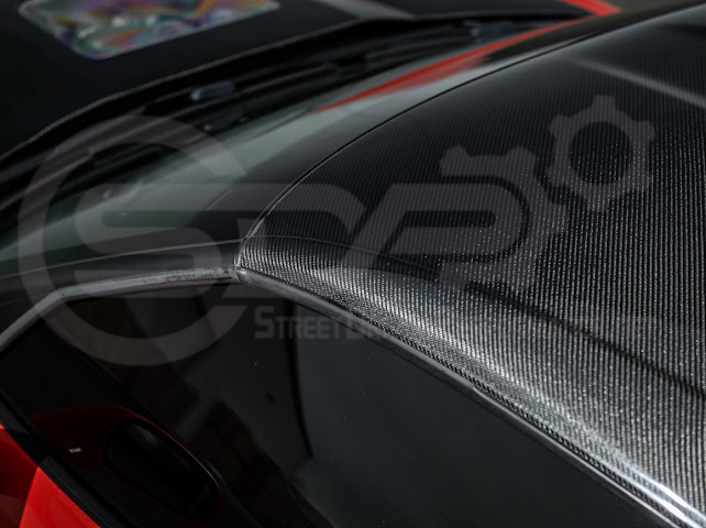 2005-2013 C6 Corvette - Carbon Fiber B-Pillar / Halo Cover