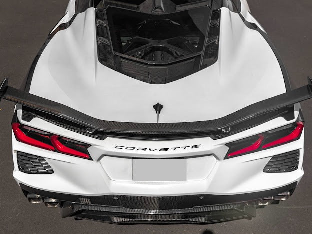 2020-UP CORVETTE C8 | Z06 CONVERSION REAR HIGH WING SPOILER