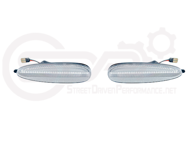 2004-2006 Pontiac GTO | Front Clear / Red / or Black Lens Amber Light LED Side Markers Pair